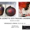 Galleri Sandström Vernissage Pauline lindberg Dan Leonette