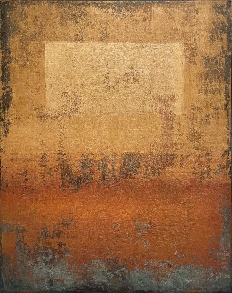 Everything But Beige - Original Painting by Pauline Lindberg